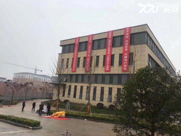 出售600−3000㎡高标厂房，50年独立产权，产品丰富，可自由组合！